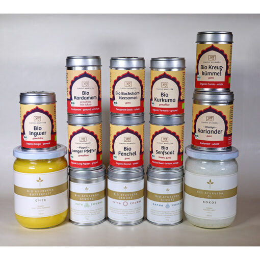 Ayurveda Basic Cooking Paket I | Ayurveda Parkschlösschen Onlineshop