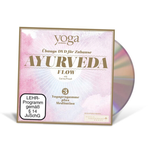 Yoga DVD "Ayurveda Flow" mit Carina Preuß im Ayurveda Parkschlösschen Onlineshop