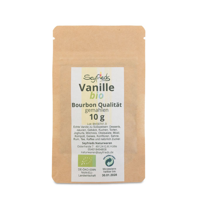 Bio Bourbon Vanille | Ayurveda Parkschlösschen Onlineshop