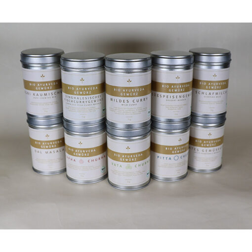 Gewürzpaket | Bio Gewürzmischungen | Ayurveda Parkschlösschen Onlineshop