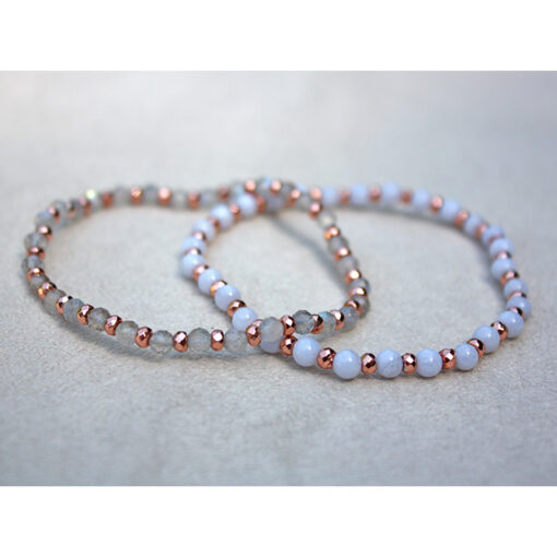 Pitta Elastic Dosha Armband | Edelstein Armkettchen Kapha | Ayurveda Parkschlösschen Onlineshop