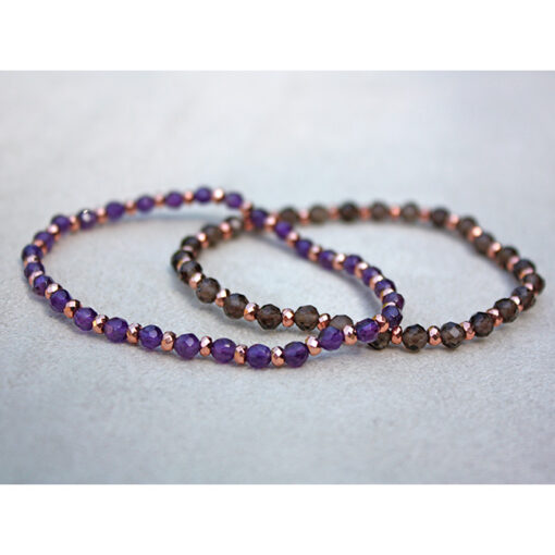 Vata Elastic Dosha Armband | Edelstein Armkettchen Kapha | Ayurveda Parkschlösschen Onlineshop