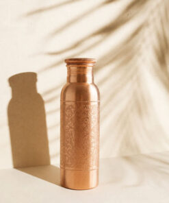 Kupferflasche 600 | Mandala | Ayurveda Parkschlösschen Onlineshop