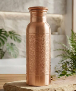 Kupferflasche 600 | Mandala | Ayurveda Parkschlösschen Onlineshop