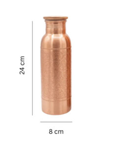 Kupferflasche 600 | Mandala | Ayurveda Parkschlösschen Onlineshop