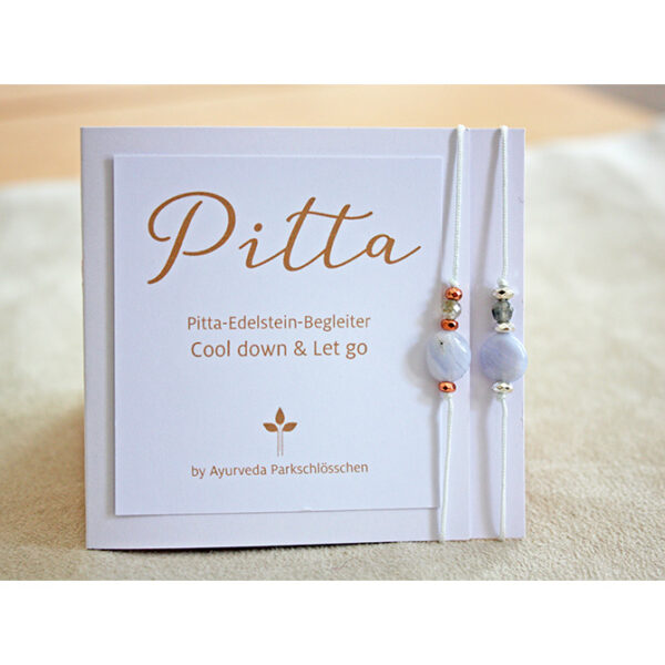 Pitta Summer Edition Dosha Armband | Edelstein Armkettchen Kapha | Ayurveda Parkschlösschen Onlineshop