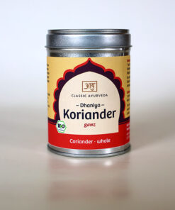 Bio Gewürz Koriander | Dhaniya | Ayurveda Parkschlösschen Onlineshop