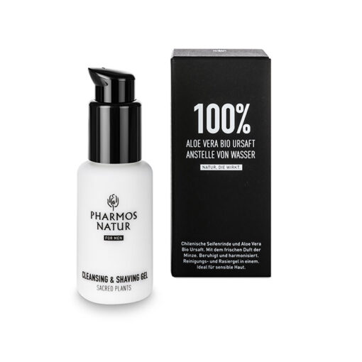Pharmos Natur "Cleansing & Shaving Gel" im Ayurveda Parkschlösschen Onlineshop