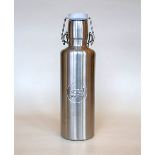 Soul Bottles Edelstahl Trinkflasche 600 ml | Ayurveda Parkschlösschen Onlineshop