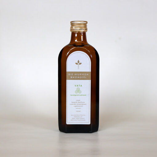 Bio Ayurveda Massageöl Vata | Ayurveda Parkschlösschen Onlineshop
