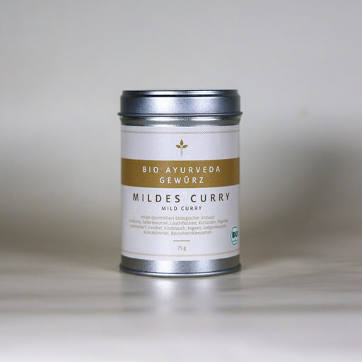 Mildes Curry Gewürzmischung | Ayurveda Parkschlösschen Onlineshop
