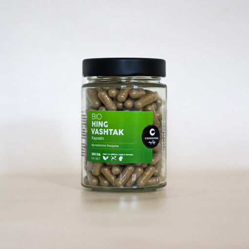 Bio Hingvashtak Kapseln 200 Stück im Ayurveda Parkschlösschen Onlineshop