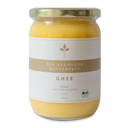Bio Ghee | Geklärte Butter | Ayurveda Parkschlösschen Onlineshop