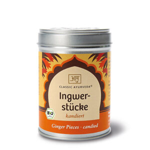 Bio Ingwerstücke | Kandierter Ingwer | Ayurveda Parkschlösschen Onlineshop