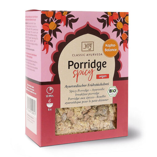 Bio Ayurveda Porridge spicy | Kapha Balance | Ayurveda Parkschlösschen Onlineshop