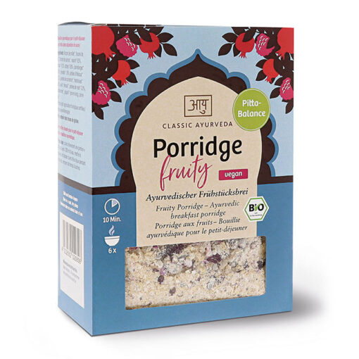 Bio Ayurveda Porridge fruity | Pitta Balance | Ayurveda Parkschlösschen Onlineshop