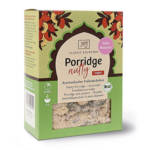 Bio Ayurveda Porridge nutty | Vata Balance | Ayurveda Parkschlösschen Onlineshop