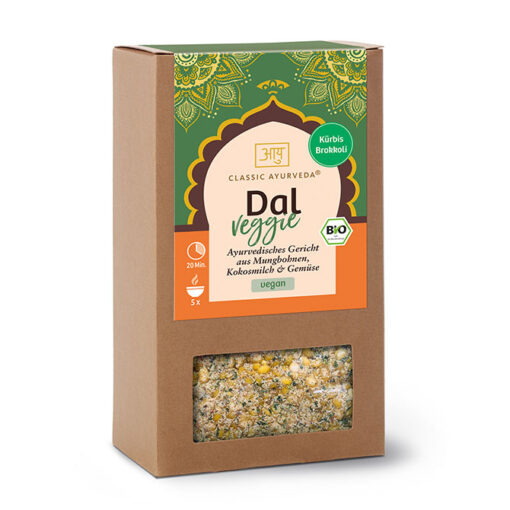 Dal veggie | Gericht aus Mungbohnen, Kokosmilch, Gemüse | Ayurveda Parkschlösschen Onlineshop