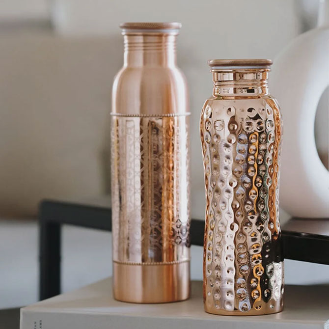 Kupferflasche 900 | Ayurveda Parkschlösschen Onlineshop